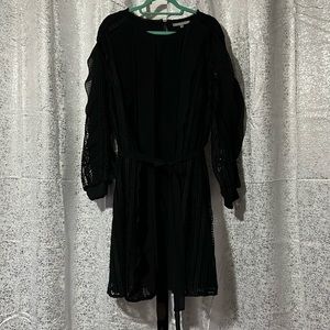 Anthropologie Reine Ruffled Mini Dress